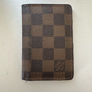 Louis Vuitton Damier ebene pocket organizer
